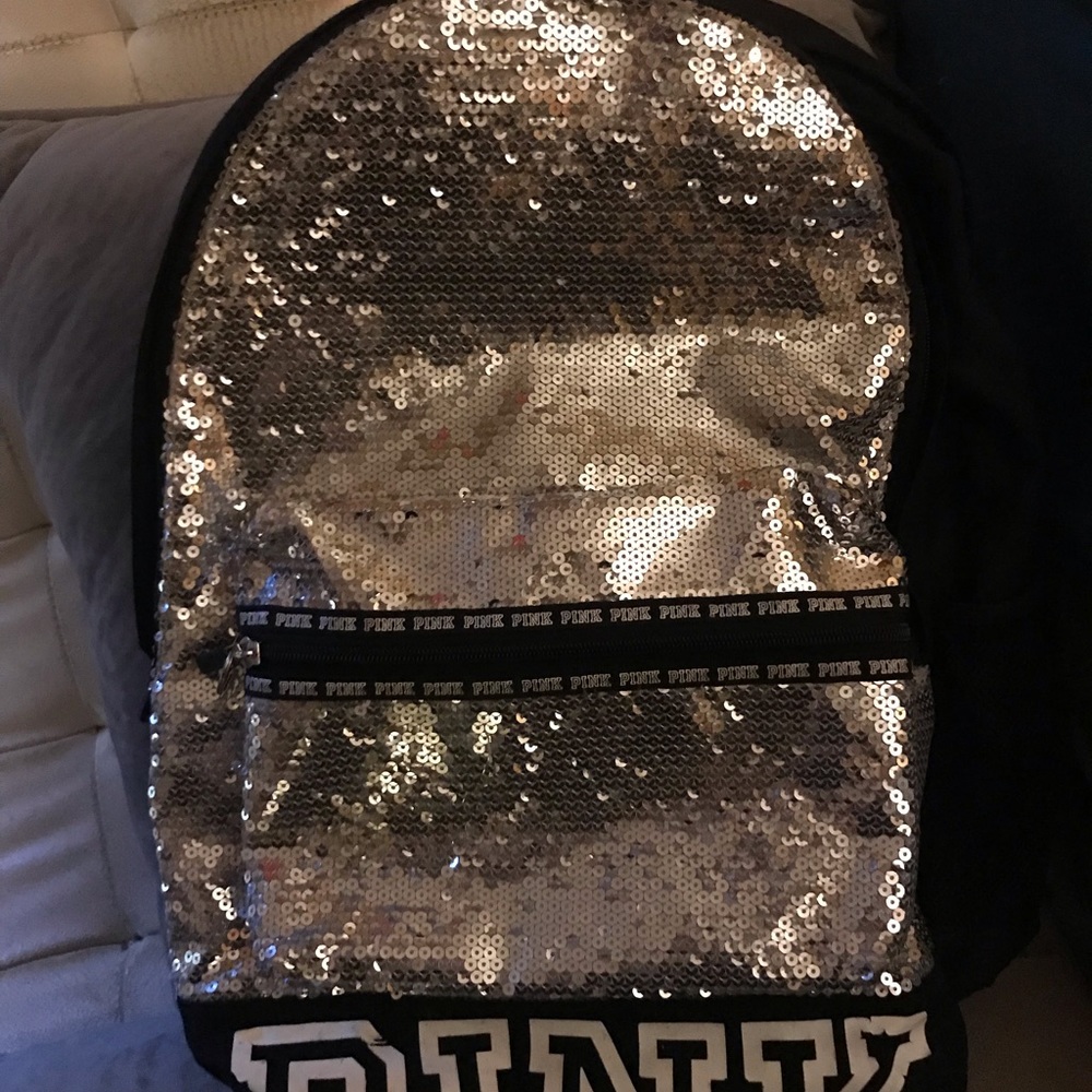 💖💖Victoria’s Secret PINK Sequin Backpack💖💖